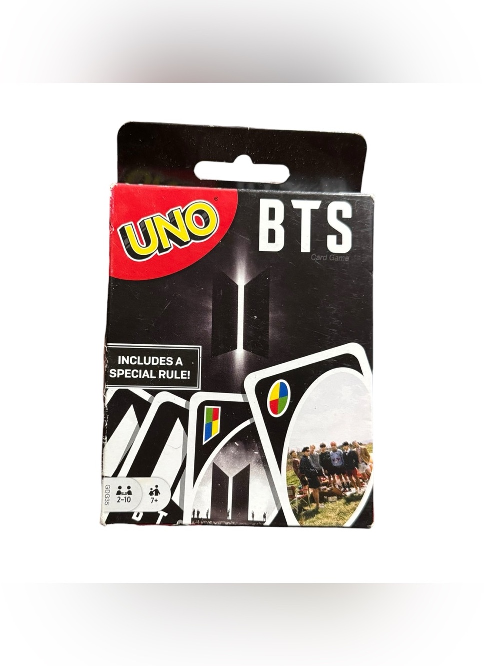 Mattel UNO BTS Edition KPOP Band Card Game Special Rules, 2-10 2018